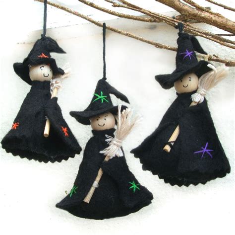 Channel the Spirit of Halloween with a Blasting Witch Tree Ornament
